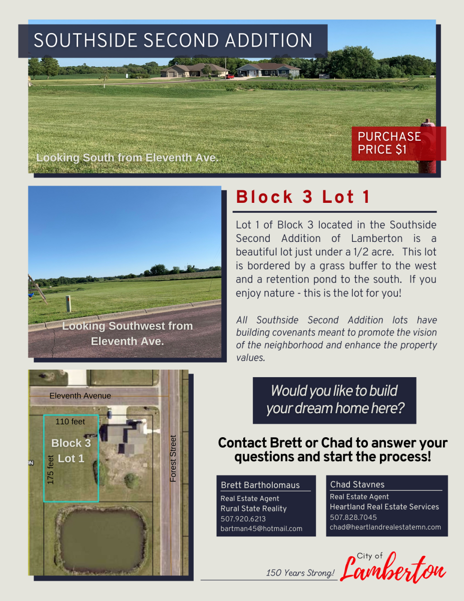 Block 3 Lot 1 Information