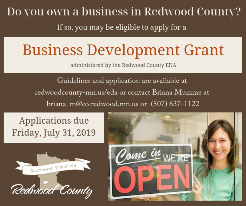 Redwood County Business Grant